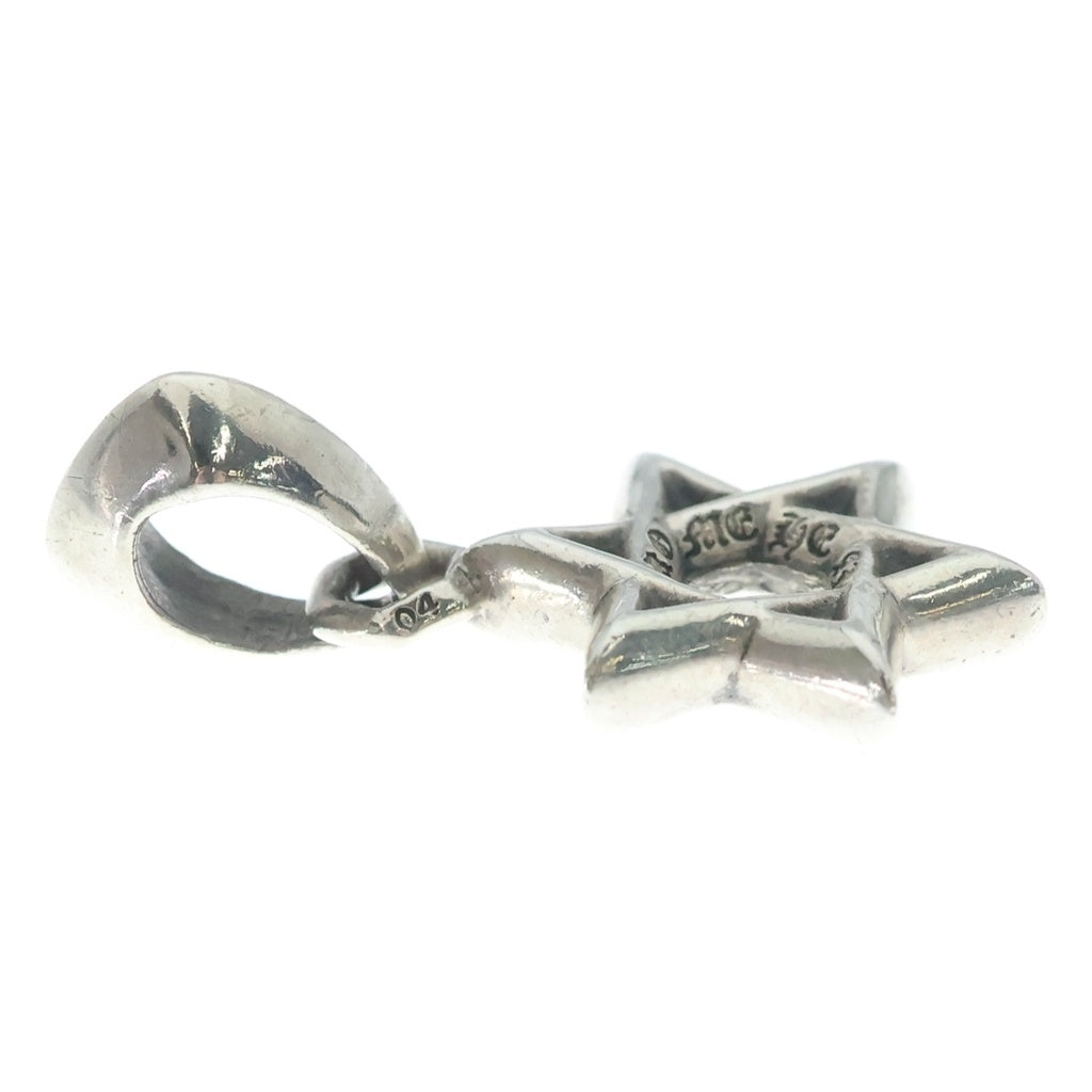 CHROME HEARTS(クロムハーツ) STAR OF DAVID CHARM スターオブダビデ チャーム ネックレストップ シルバー