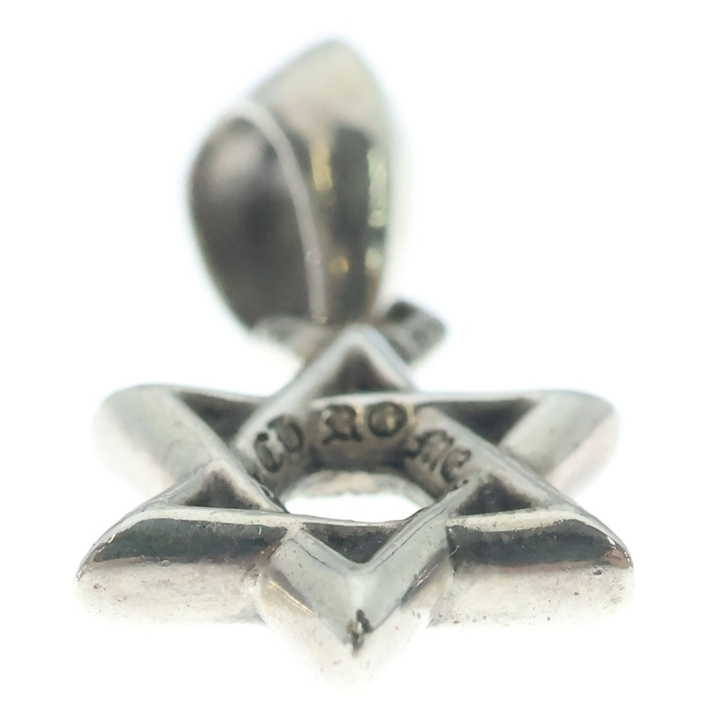 CHROME HEARTS(クロムハーツ) STAR OF DAVID CHARM スターオブダビデ チャーム ネックレストップ シルバー