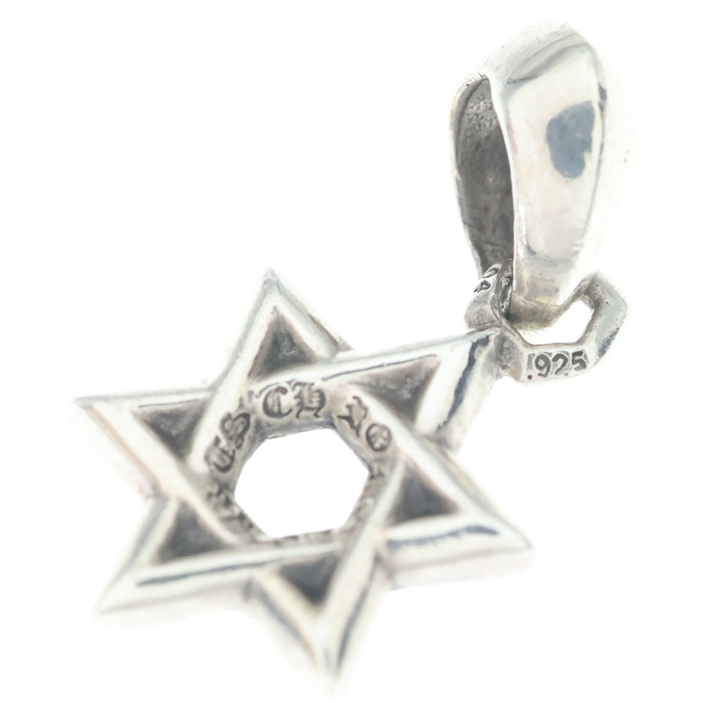 CHROME HEARTS(クロムハーツ) STAR OF DAVID CHARM スターオブダビデ チャーム ネックレストップ シルバー