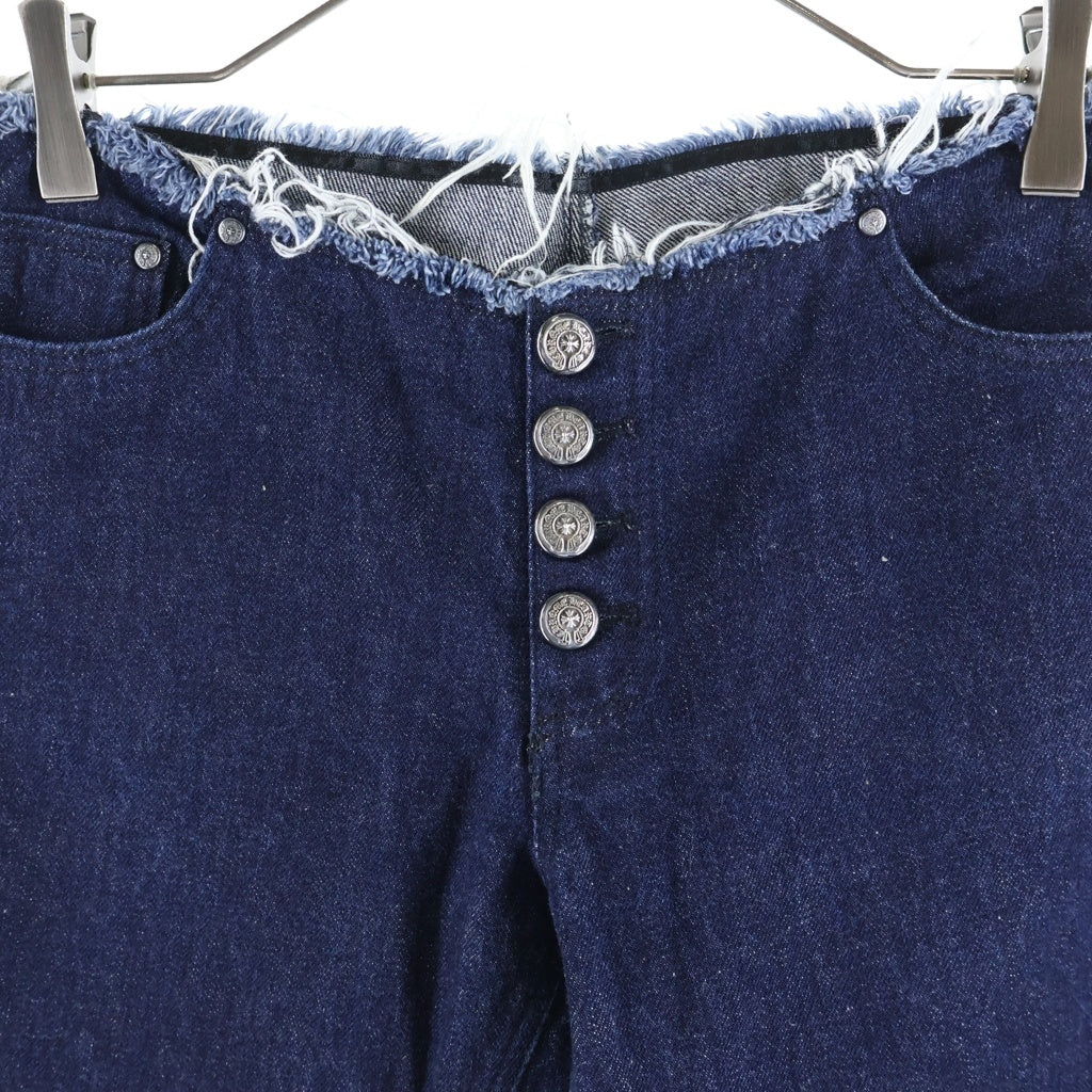 CHROME HEARTS(クロムハーツ) OLD 5POCKET FLARE DENIM PANTS デニムフレアパンツ 5ポケット インディゴ