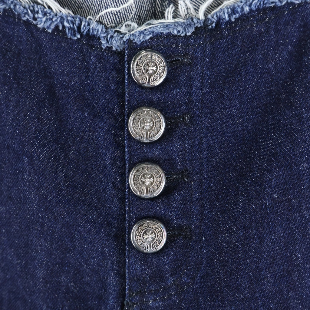 CHROME HEARTS(クロムハーツ) OLD 5POCKET FLARE DENIM PANTS デニムフレアパンツ 5ポケット インディゴ