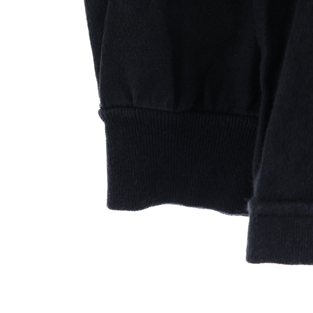 CHROME HEARTS(クロムハーツ) OLD CH SCROLL LOGO L/S TEE スクロールロゴ アームプリント 長袖Tシャツ ブラック