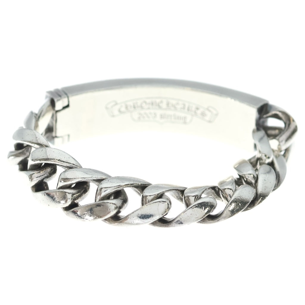 CHROME HEARTS(クロムハーツ) FUCK P D ファック ID PAVEダイヤ シルバーブレスレット