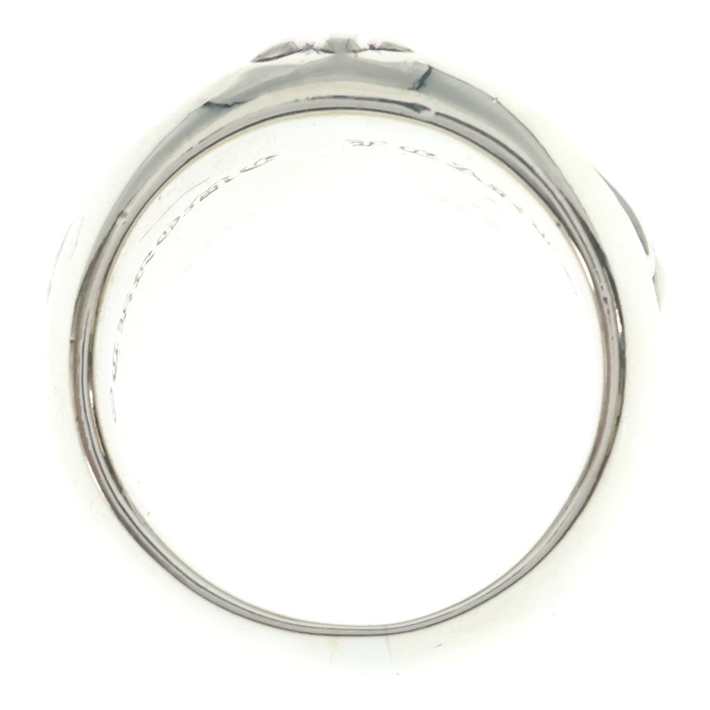 CHROME HEARTS(クロムハーツ) CLASSIC OVAL P D/A クラシックオーバルクロス PAVEダイヤ シルバーリング