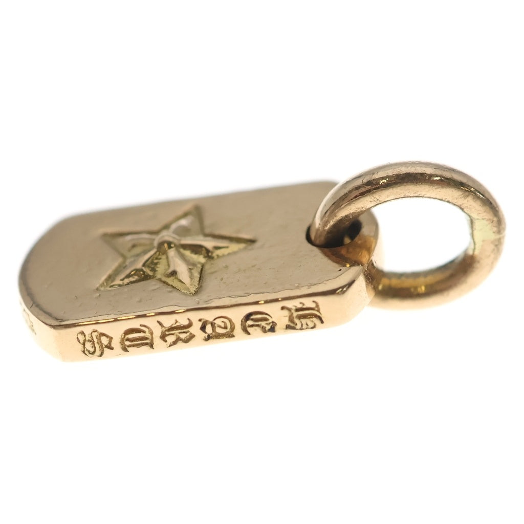 CHROME HEARTS(クロムハーツ) 22K DT TNY STAR タイニードッグタグスター ゴールドネックレストップ
