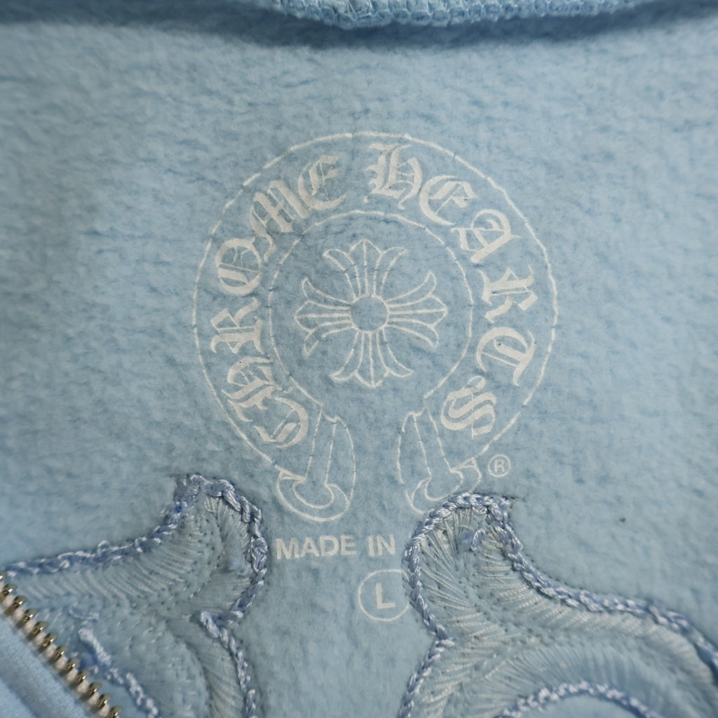 CHROME HEARTS(クロムハーツ) FAMILY&FRIENDS EXCLUSIVE BEADED VINE DAGGER SWTSHRT HD ZIP 刺繍ジップアップパーカー