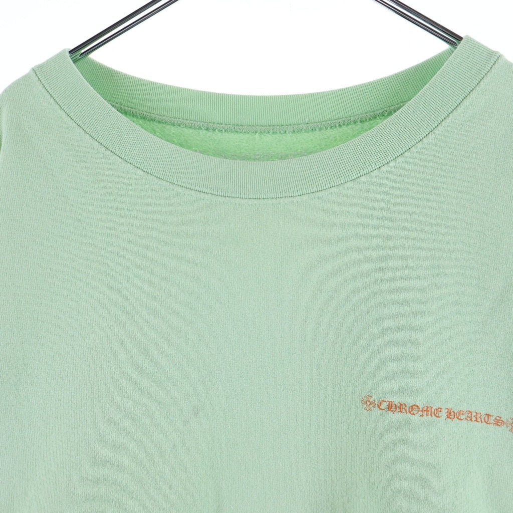 CHROME HEARTS(クロムハーツ) MATTY BOY PPO SEAFORM SWTSHRT マッティボーイ プルオーバースウェット ライトグリーン