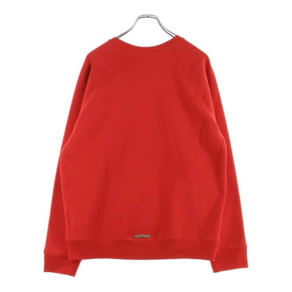 CHROME HEARTS(クロムハーツ) SAILIN ON PLVR SWTSHRT セメタリー刺繍 スウェットプルスウェット レッド
