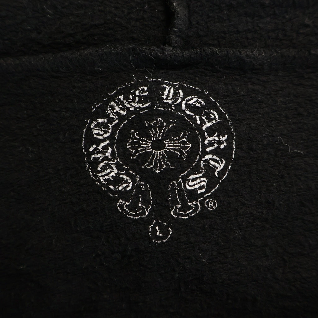 CHROME HEARTS(クロムハーツ) SWTSHRT HD ZIP バックヴァインダガープリントジップアップパーカー ブラック