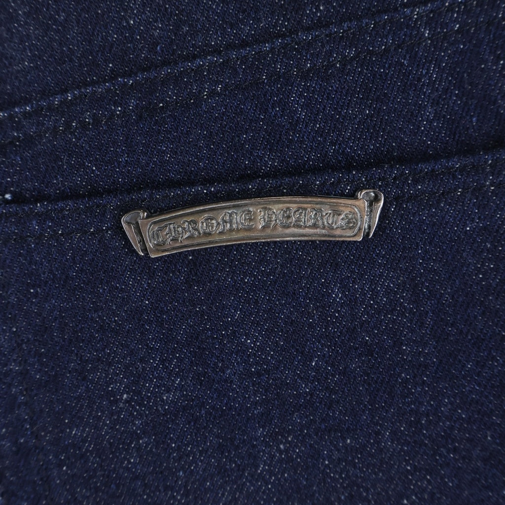 CHROME HEARTS(クロムハーツ) OLD 5POCKET STRAIGHT DENIM PANTS オールド デニムストレートパンツ 5ポケット インディゴ レディース