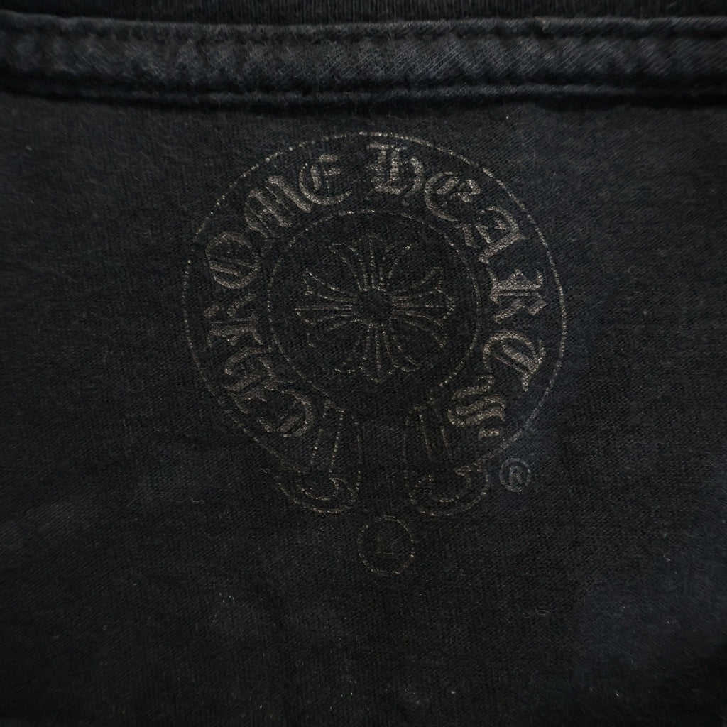 CHROME HEARTS(クロムハーツ) CH L/S 1 STAFF EXCLUSIVE ホースシュープリント半袖カットソー STAFF限定 ブラック/レッド/ホワイト