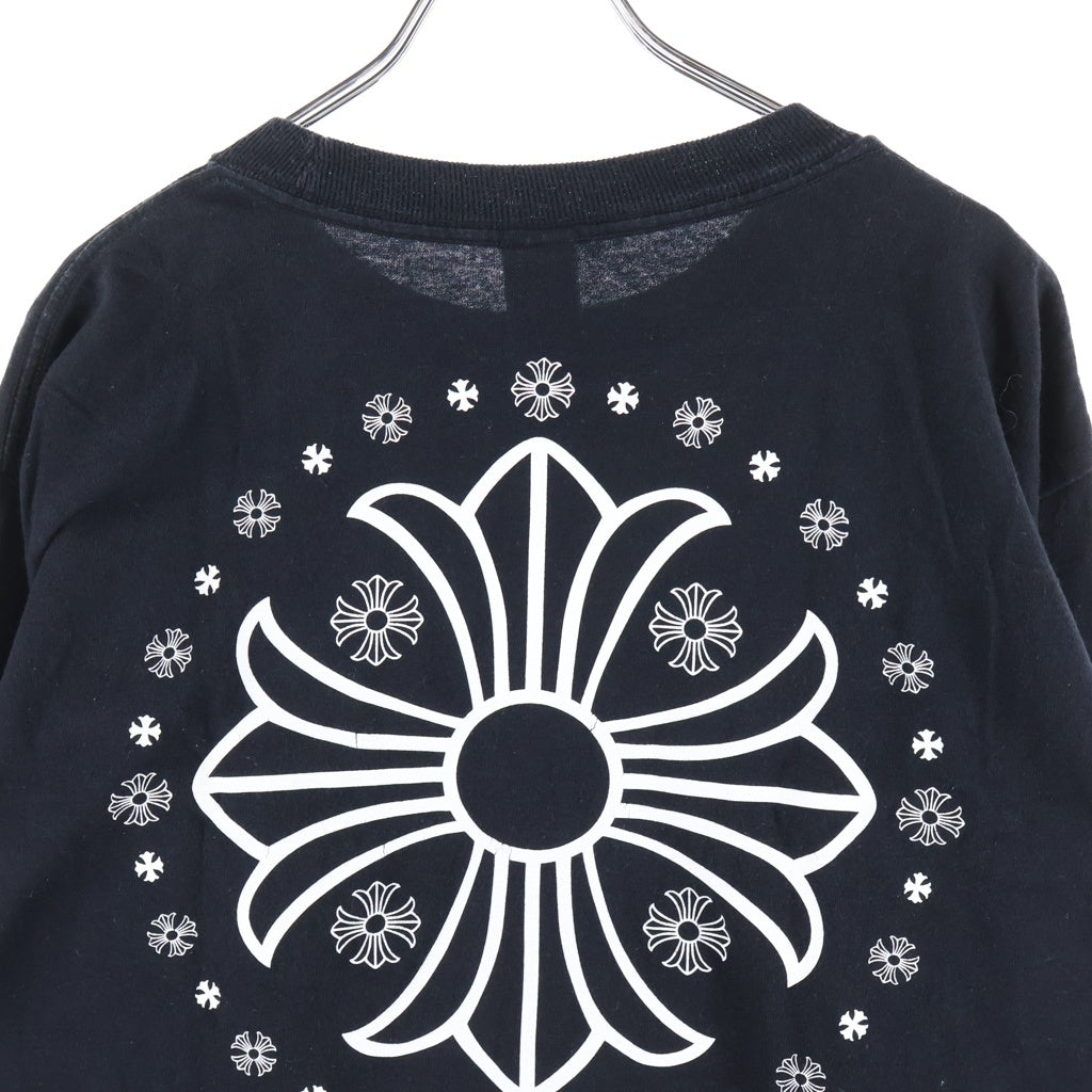 CHROME HEARTS(クロムハーツ) OLD CH L/S 1 STAFF EXCLUSIVE ホースシュープリント長袖カットソー STAFF限定 ブラック/ホワイト