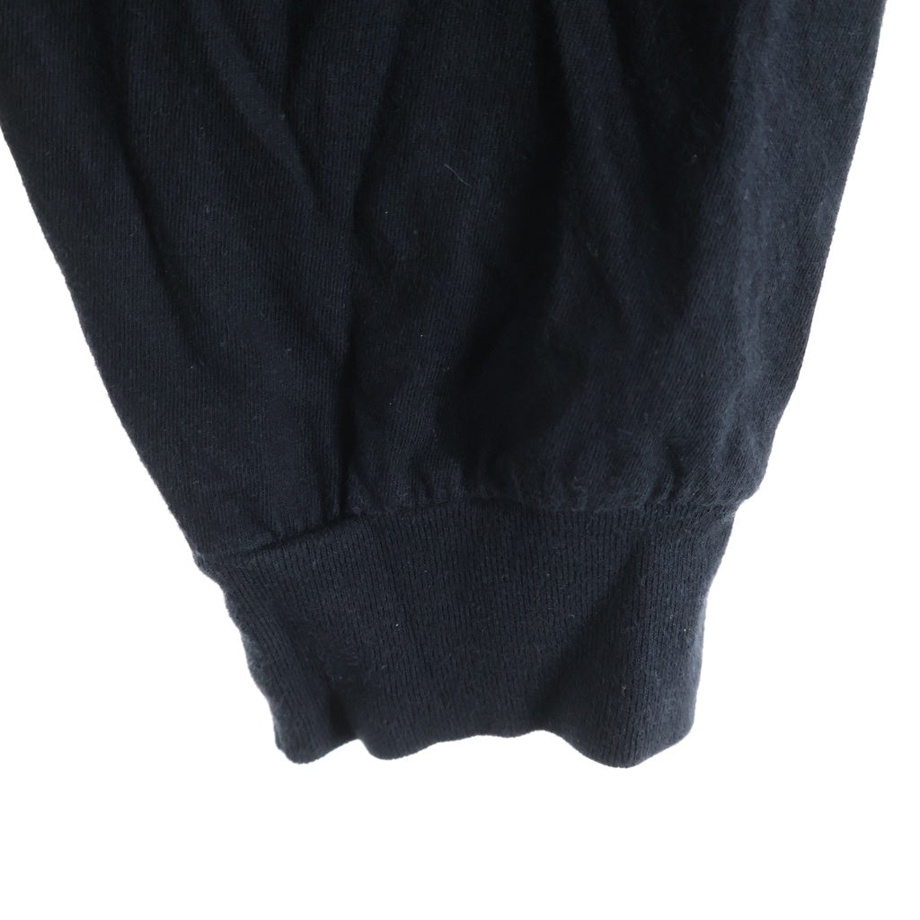 CHROME HEARTS(クロムハーツ) OLD L/S TEE セメタリーバックプリント クルーネック 半袖Tシャツ ブラック