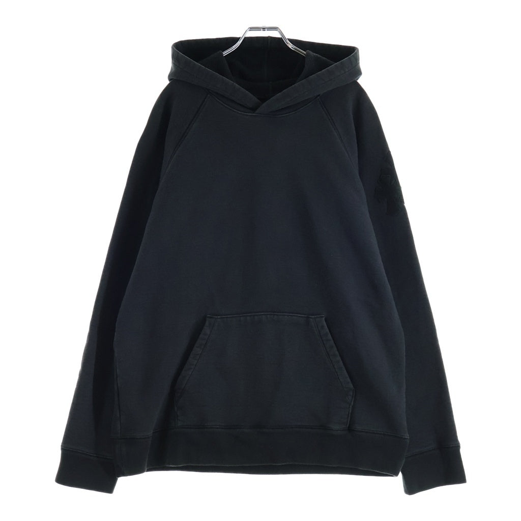 CHROME HEARTS(クロムハーツ) Y NOT ZIP GYN U PAPER JAM ラベル付きクロスパッチ パーカー