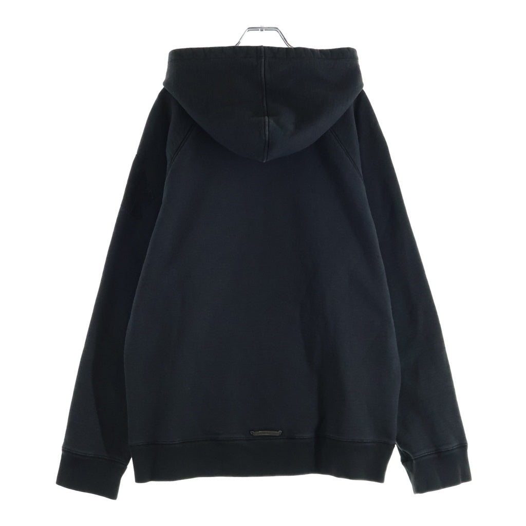 CHROME HEARTS(クロムハーツ) Y NOT ZIP GYN U PAPER JAM ラベル付きクロスパッチ パーカー