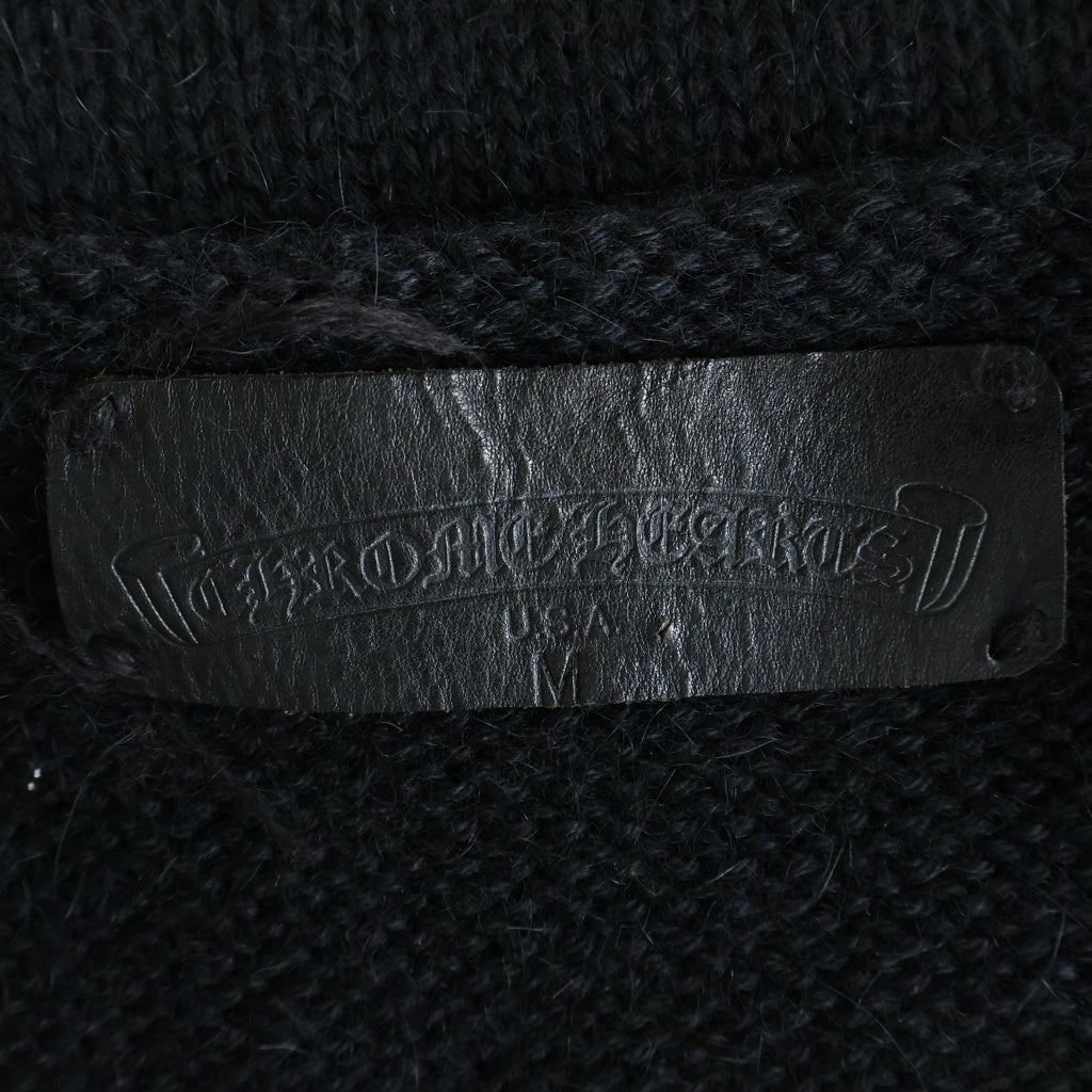 CHROME HEARTS(クロムハーツ) ダガージップアップニットベスト ブラック