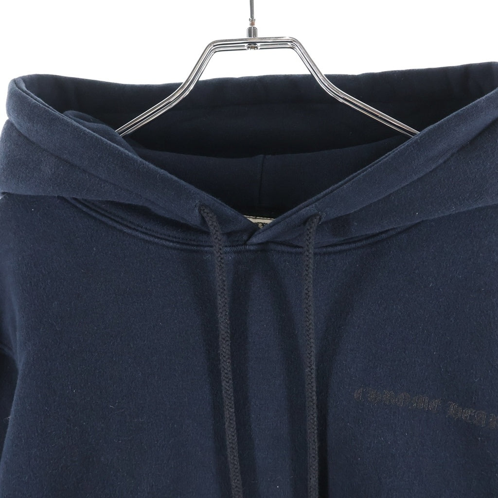 CHROME HEARTS(クロムハーツ) OLD THRML SWTSHRT CH PLUS バックCHプラスプリント サーマル裏地プルオーバーパーカー ブラック