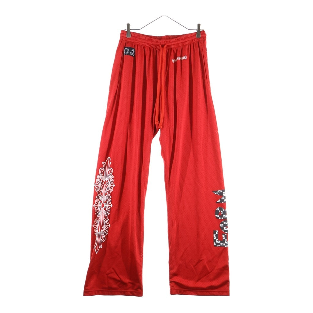 CHROME HEARTS(クロムハーツ) MESH VARSITY LONG PANTS CHプリントメッシュロングパンツ