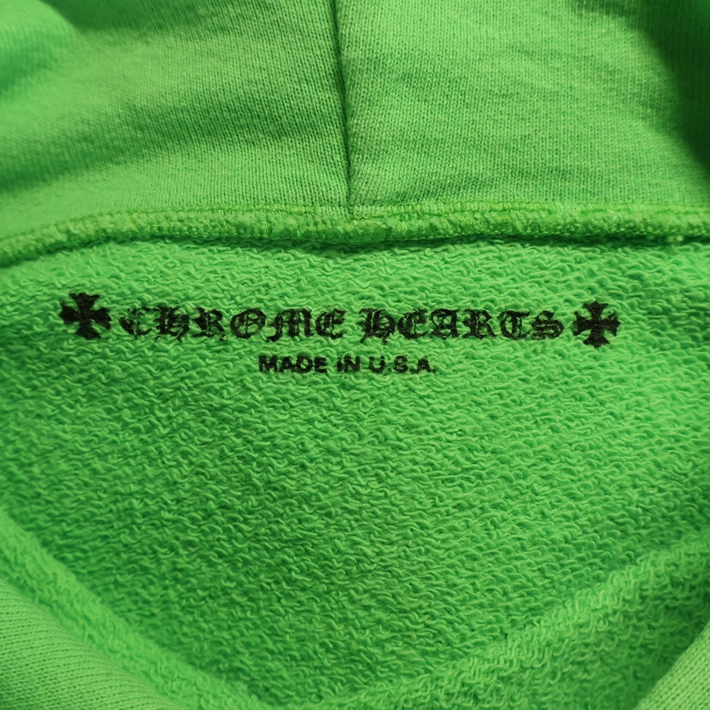 CHROME HEARTS(クロムハーツ) PPO SEXRCD GRN HD PLVR MATTY BOY sex recordsプリント プルオーバーパーカー