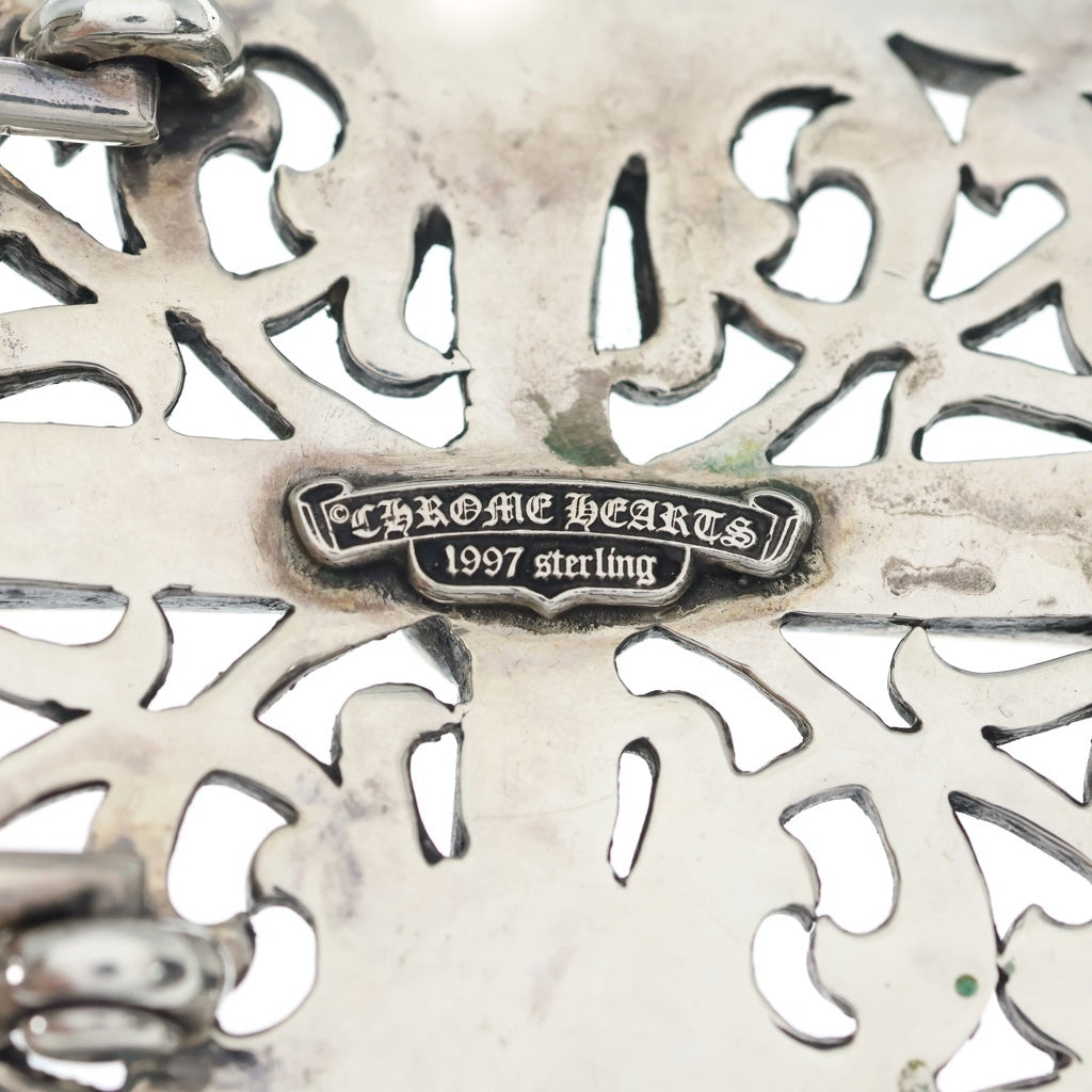 CHROME HEARTS(クロムハーツ) BUCKL OVAL CROSS LARGE ラージクラシックオーバルクロス シルバーバックル