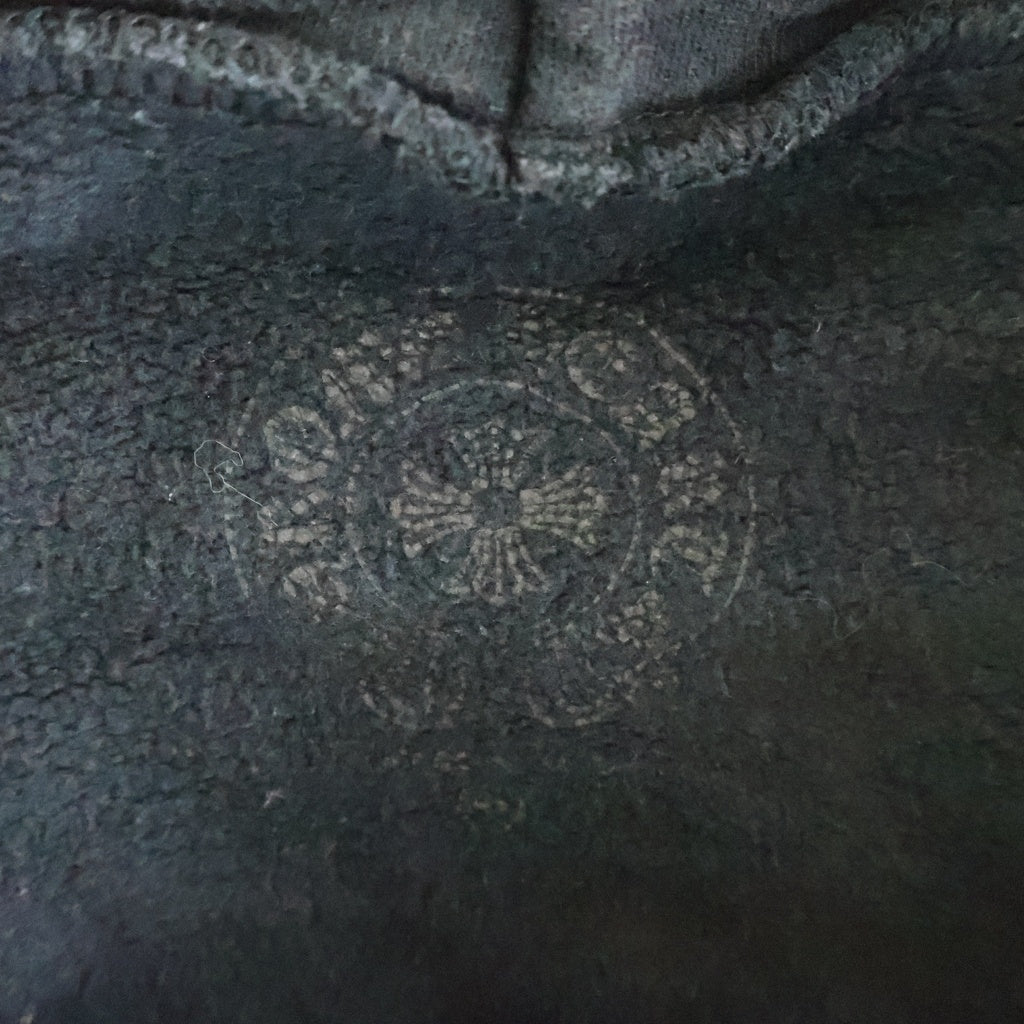 CHROME HEARTS(クロムハーツ) SWTSHRT HD ZIP スリーブバックマルチホースシュープリントジップパーカー ブラック/マルチ