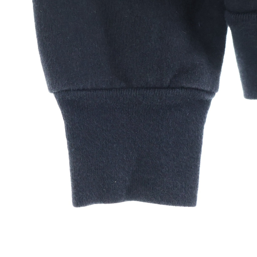 CHROME HEARTS(クロムハーツ) OLD SWTSHRT HD ZIP バックセメタリープリントジップパーカー ブラック/ホワイト