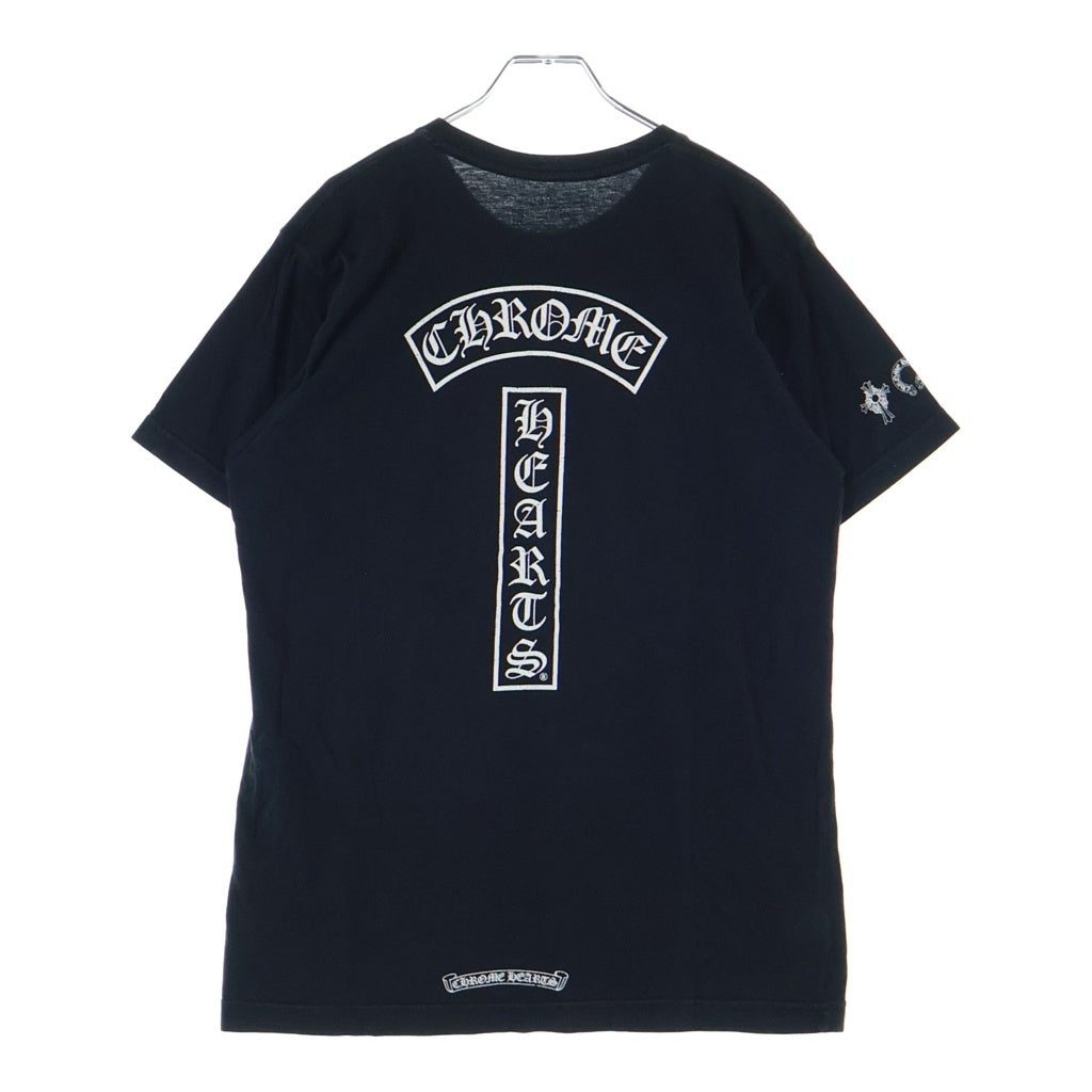CHROME HEARTS(クロムハーツ) CH S/S T BAR バックTバープリント 半袖Tシャツカットソー ブラック
