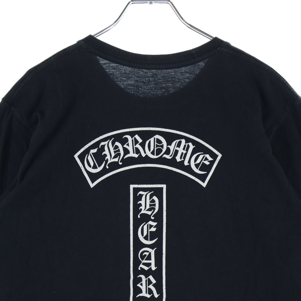 CHROME HEARTS(クロムハーツ) CH S/S T BAR バックTバープリント 半袖Tシャツカットソー ブラック
