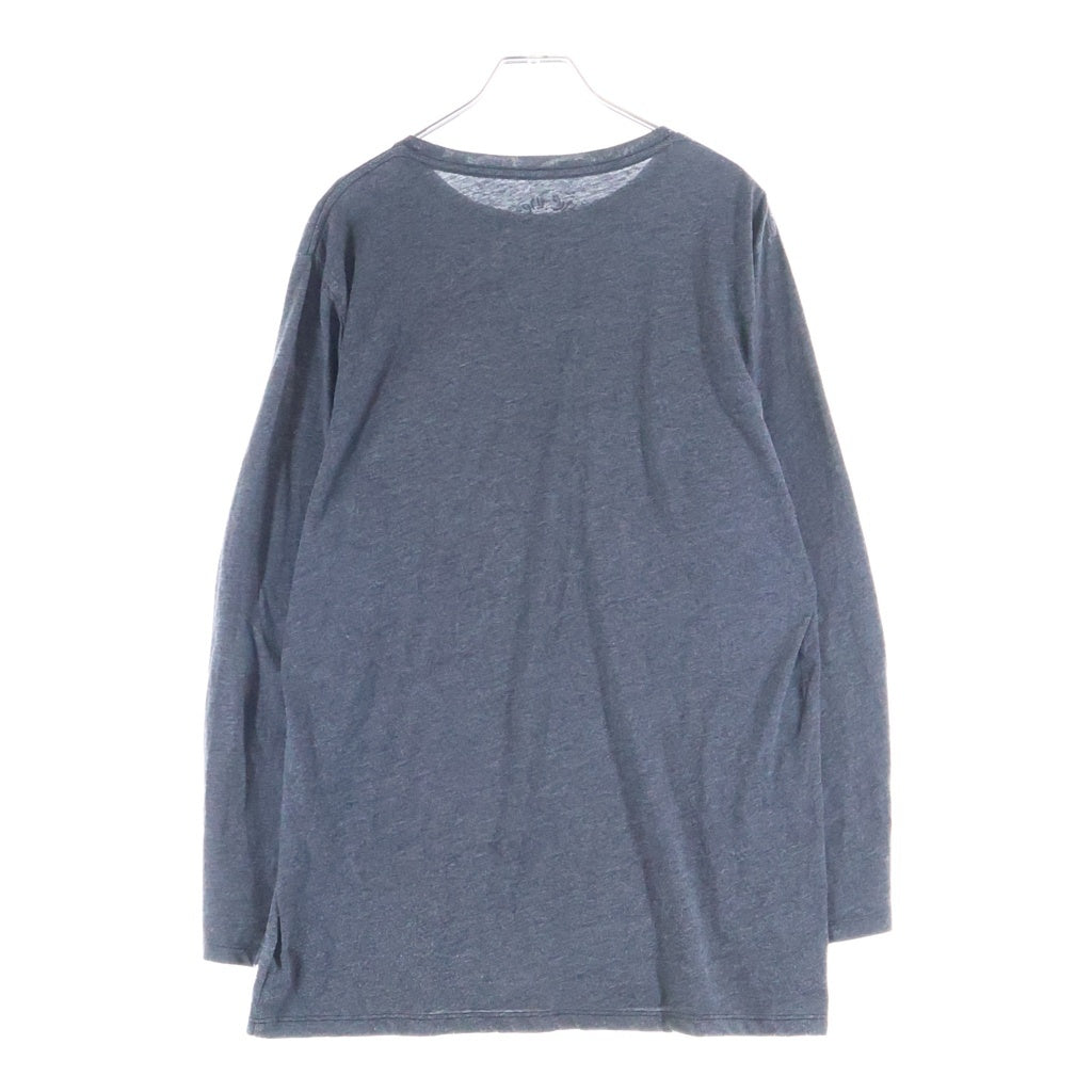 CHROME HEARTS(クロムハーツ) OLD CHプラスパッチ付き 長袖Tシャツ グレー