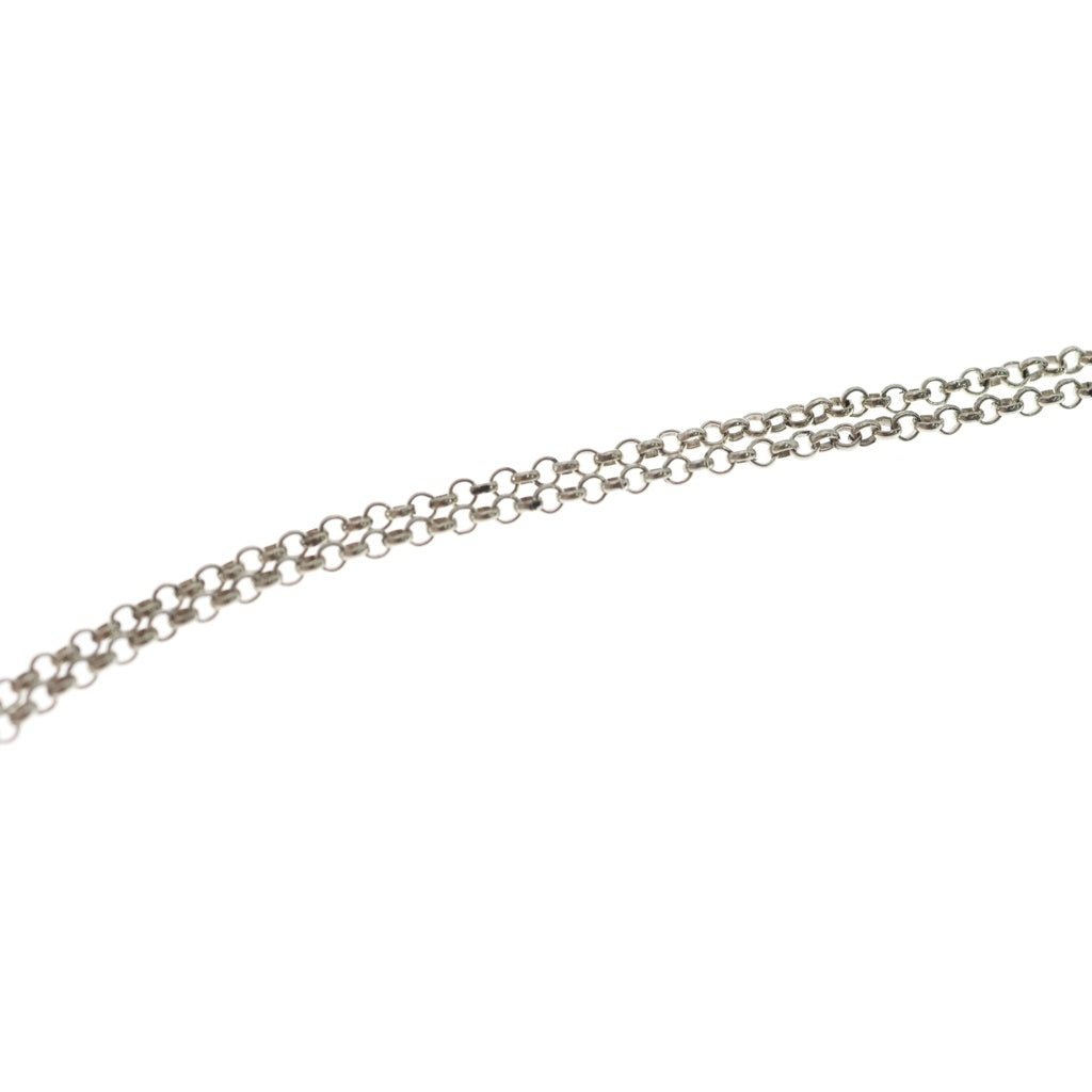 CHROME HEARTS(クロムハーツ) SAFETY PIN R20 1DIAセーフティピンロールチェーン シルバー