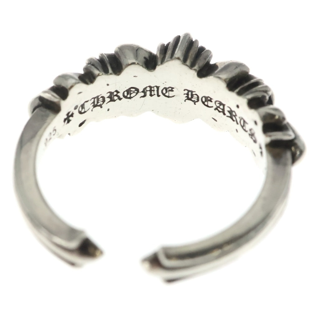 CHROME HEARTS(クロムハーツ) BABY CLSC ベイビークラシックダブルフローラル シルバーリング