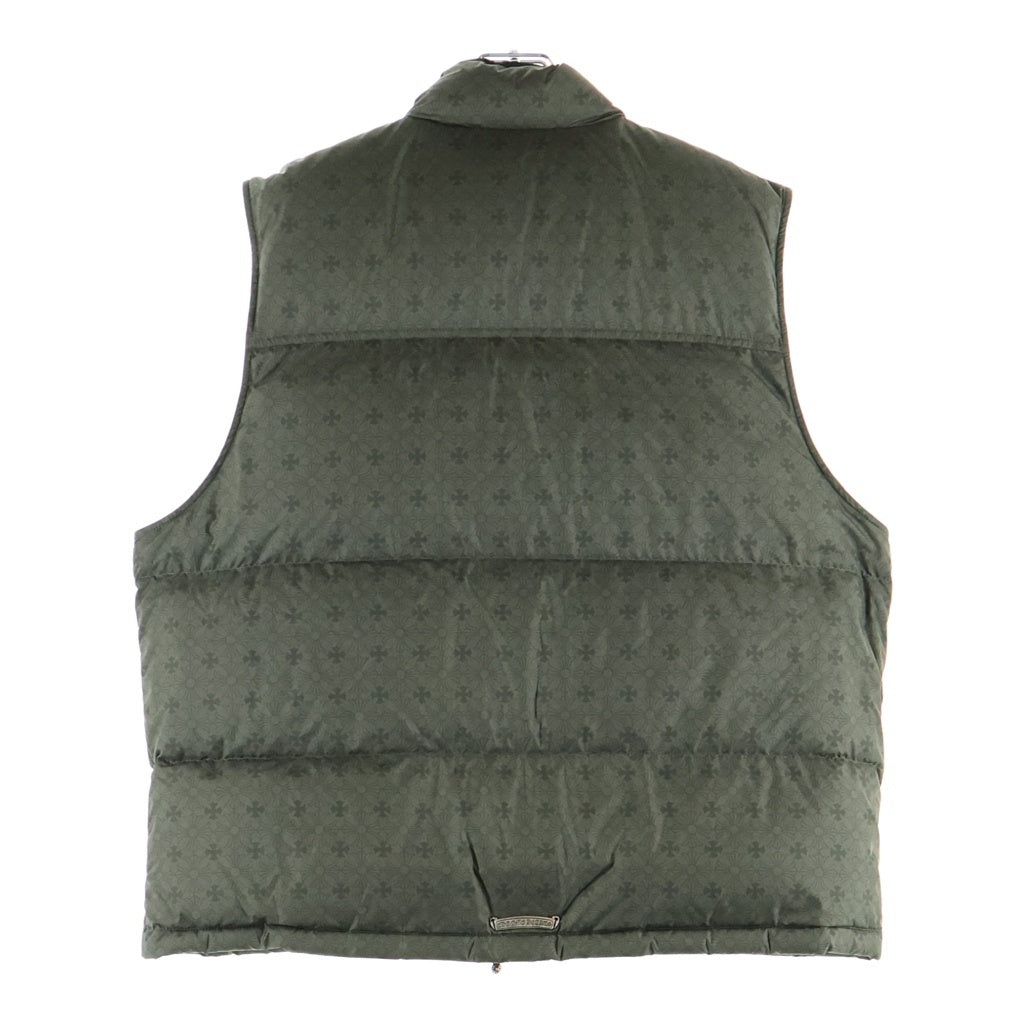 CHROME HEARTS(クロムハーツ) STIFF V2 FBRC スティッフ CHプラス総柄クロスボールボタンダウンベスト カーキ