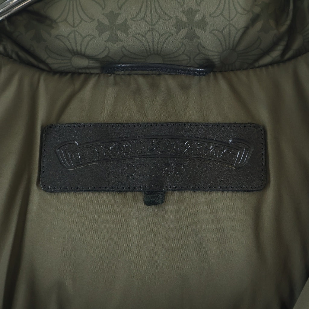 CHROME HEARTS(クロムハーツ) STIFF V2 FBRC スティッフ CHプラス総柄クロスボールボタンダウンベスト カーキ