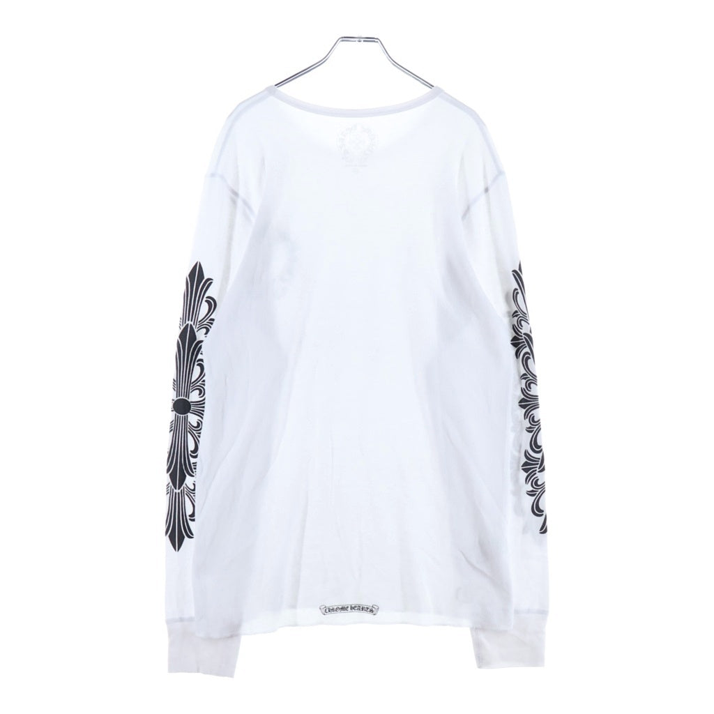 CHROME HEARTS(クロムハーツ) Thermal L S サーマルバックホースシュー フローラルプリント長袖カットソー