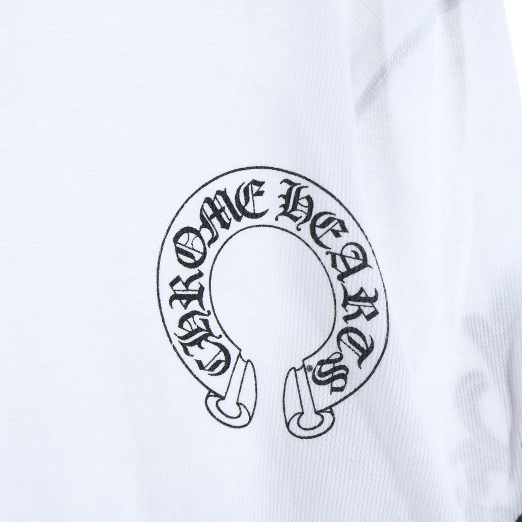CHROME HEARTS(クロムハーツ) Thermal L S サーマルバックホースシュー フローラルプリント長袖カットソー