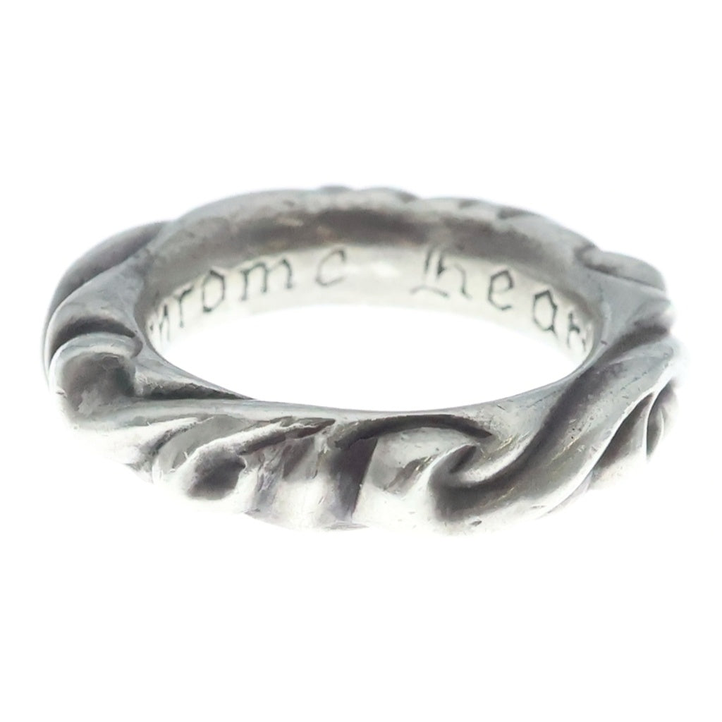 CHROME HEARTS(クロムハーツ) SCRL BAND スクロールバンド リング シルバー BCA351