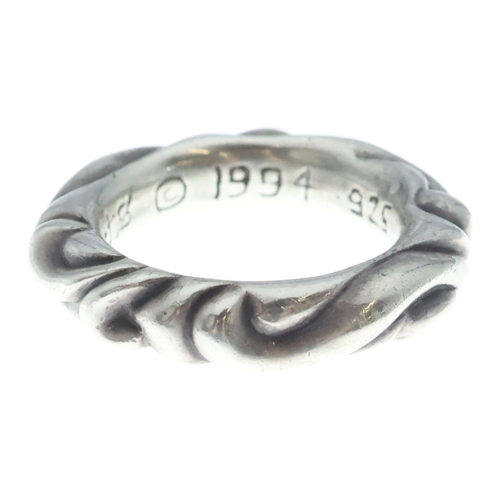 CHROME HEARTS(クロムハーツ) SCRL BAND スクロールバンド リング シルバー BCA351