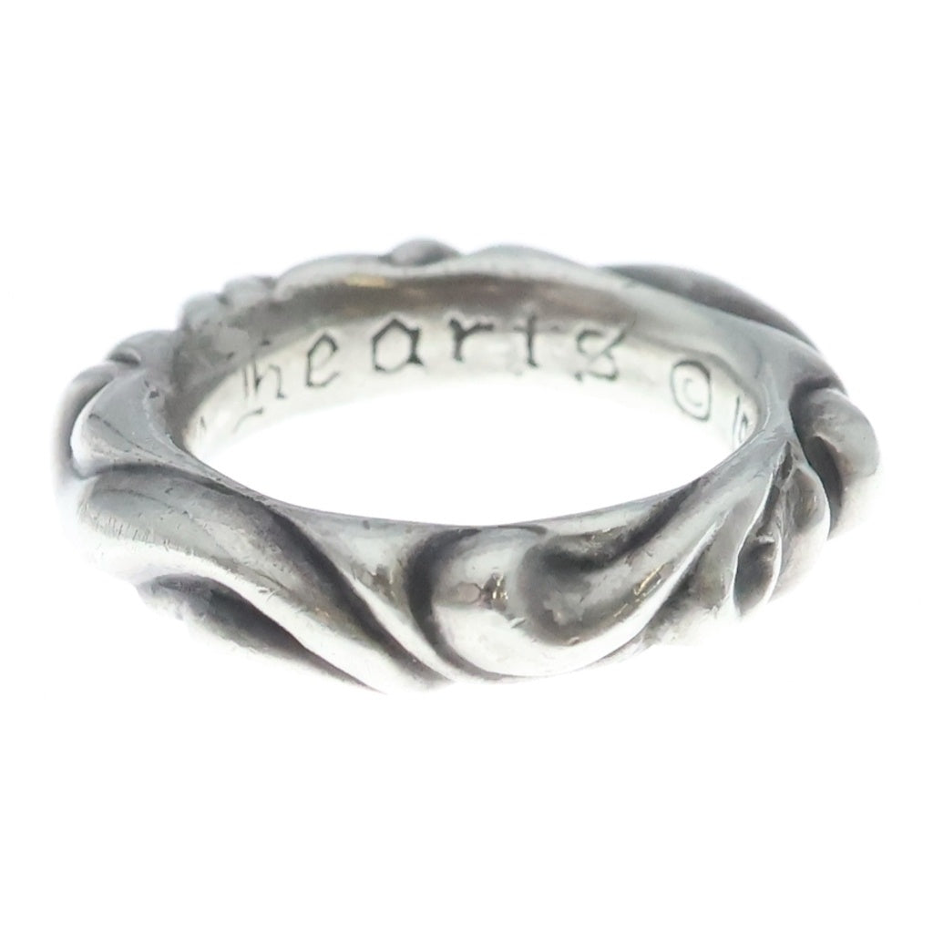 CHROME HEARTS(クロムハーツ) SCRL BAND スクロールバンド リング シルバー BCA351