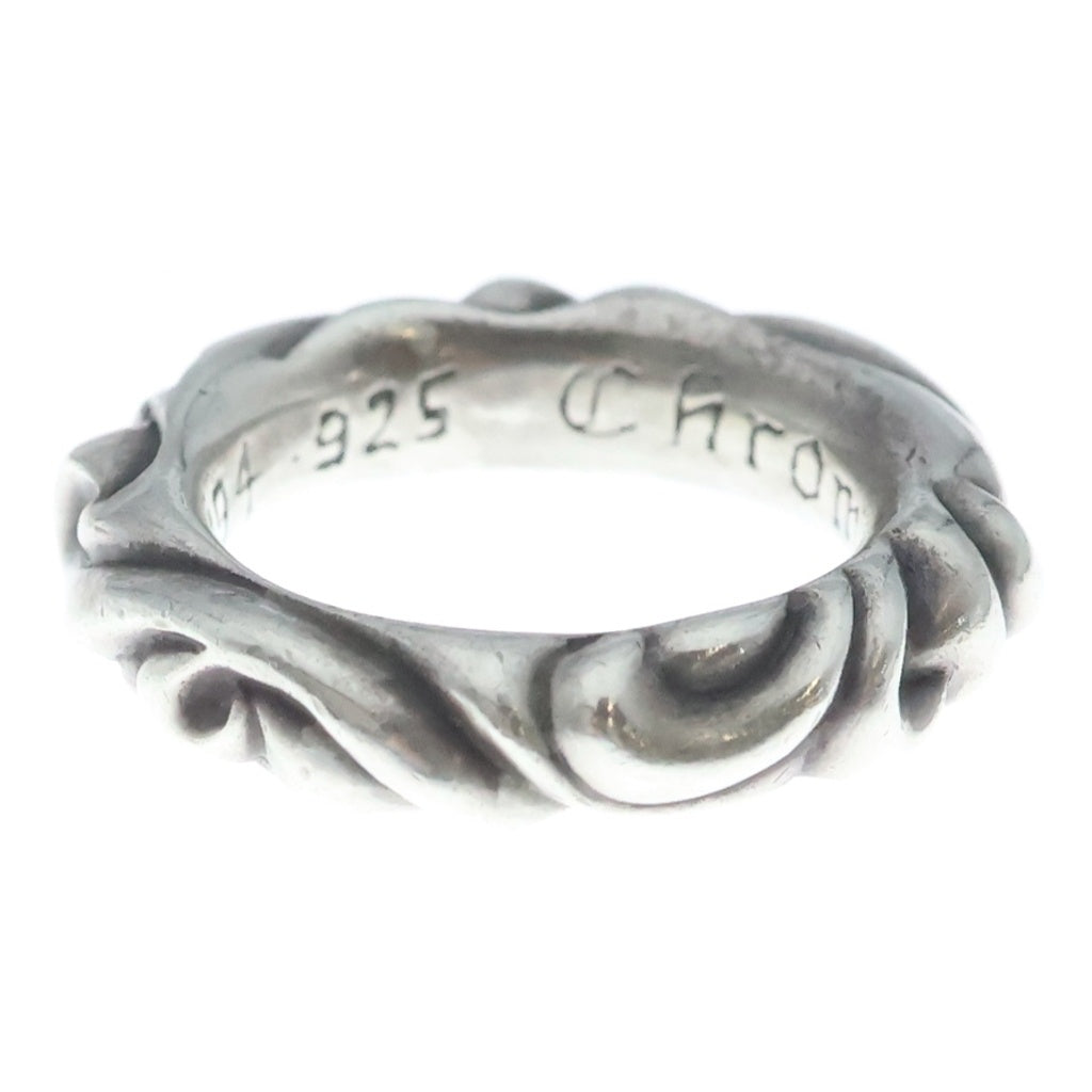 CHROME HEARTS(クロムハーツ) SCRL BAND スクロールバンド リング シルバー BCA351