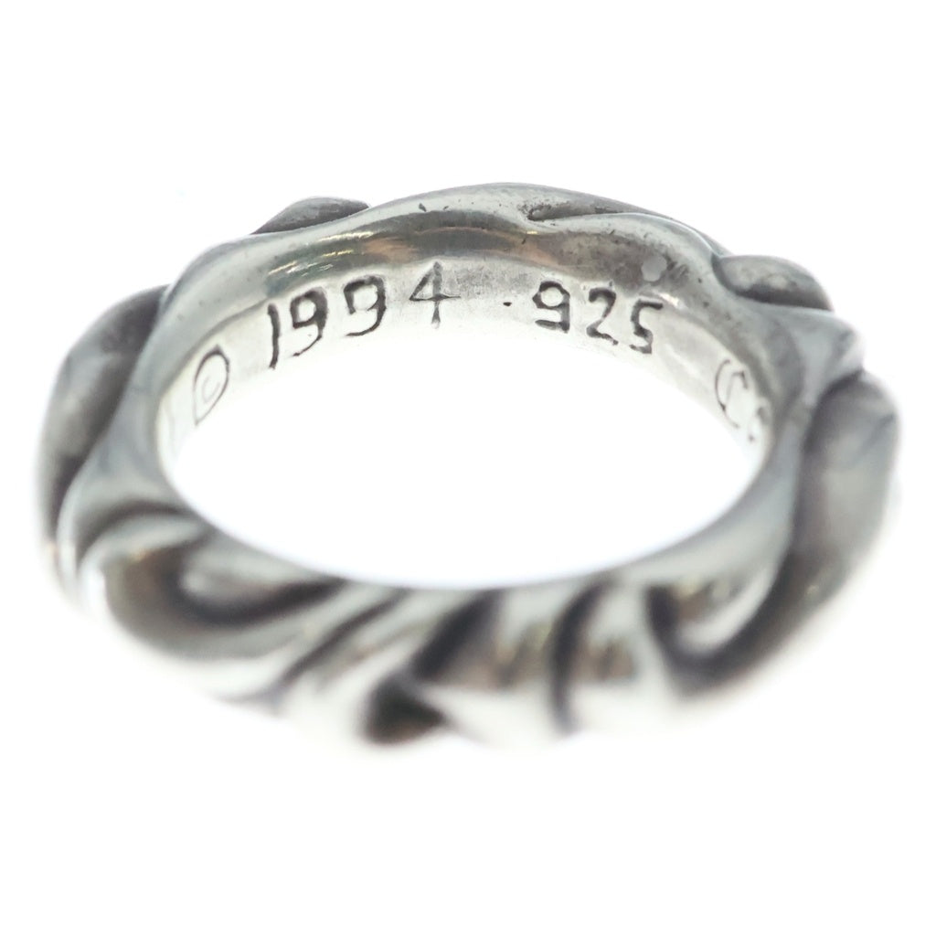 CHROME HEARTS(クロムハーツ) SCRL BAND スクロールバンド リング シルバー BCA351