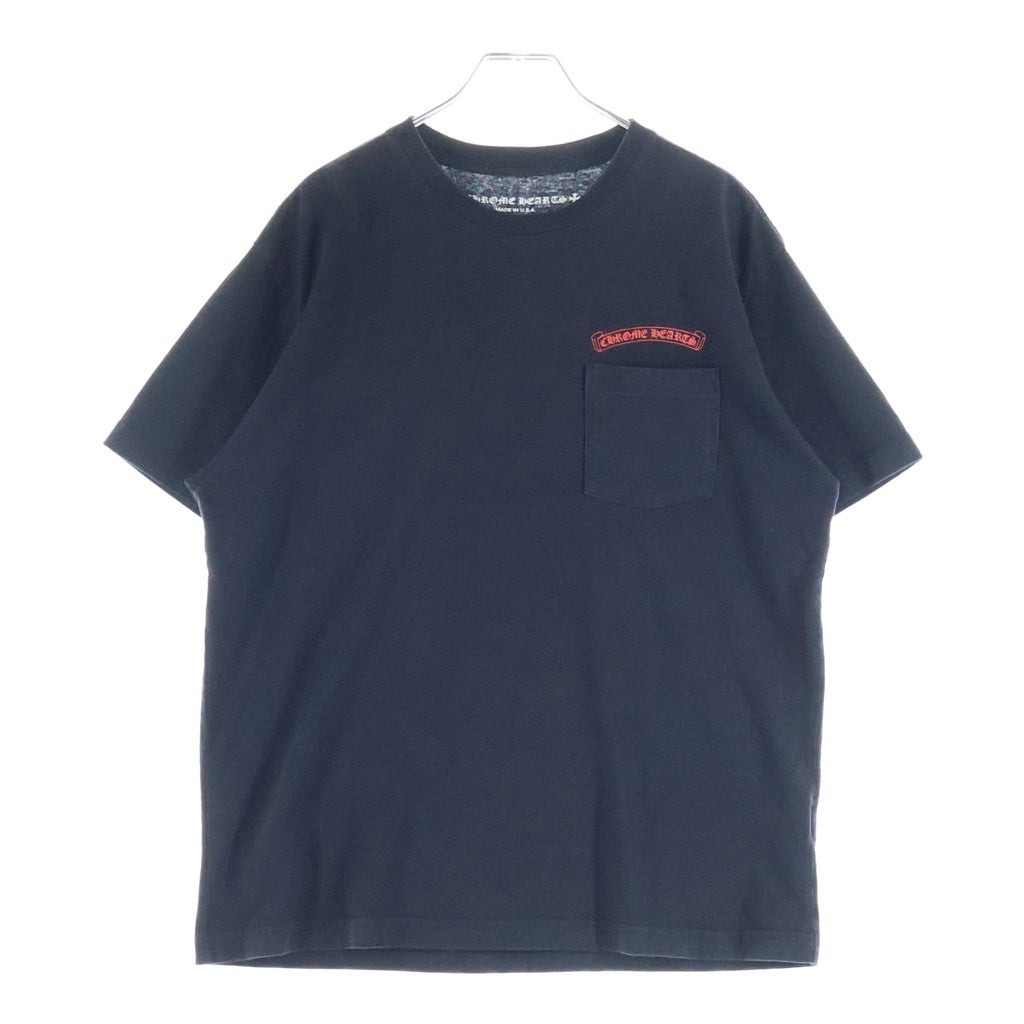 CHROME HEARTS(クロムハーツ) 99 EYES CHOMPER S/S BOYバックプリントTシャツカットソー ブラック/マルチ