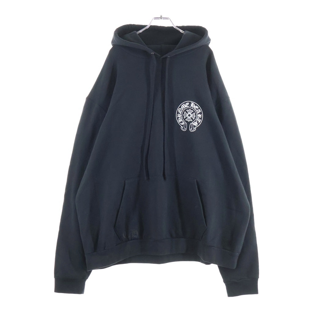 CHROME HEARTS(クロムハーツ) SWTSHRT PLVR 大阪限定バックホースシュープリントプルオーバーパーカー