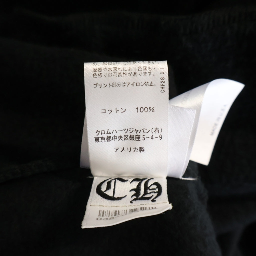 CHROME HEARTS(クロムハーツ) SWTSHRT PLVR 大阪限定バックホースシュープリントプルオーバーパーカー