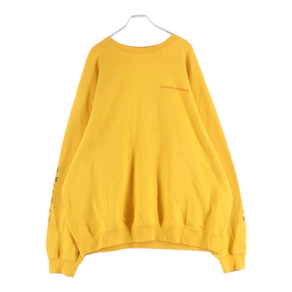 CHROME HEARTS(クロムハーツ) PPO mustard SWTSHRT MATTY BOYバックプリントスウェット