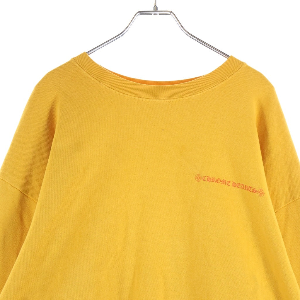 CHROME HEARTS(クロムハーツ) PPO mustard SWTSHRT MATTY BOYバックプリントスウェット