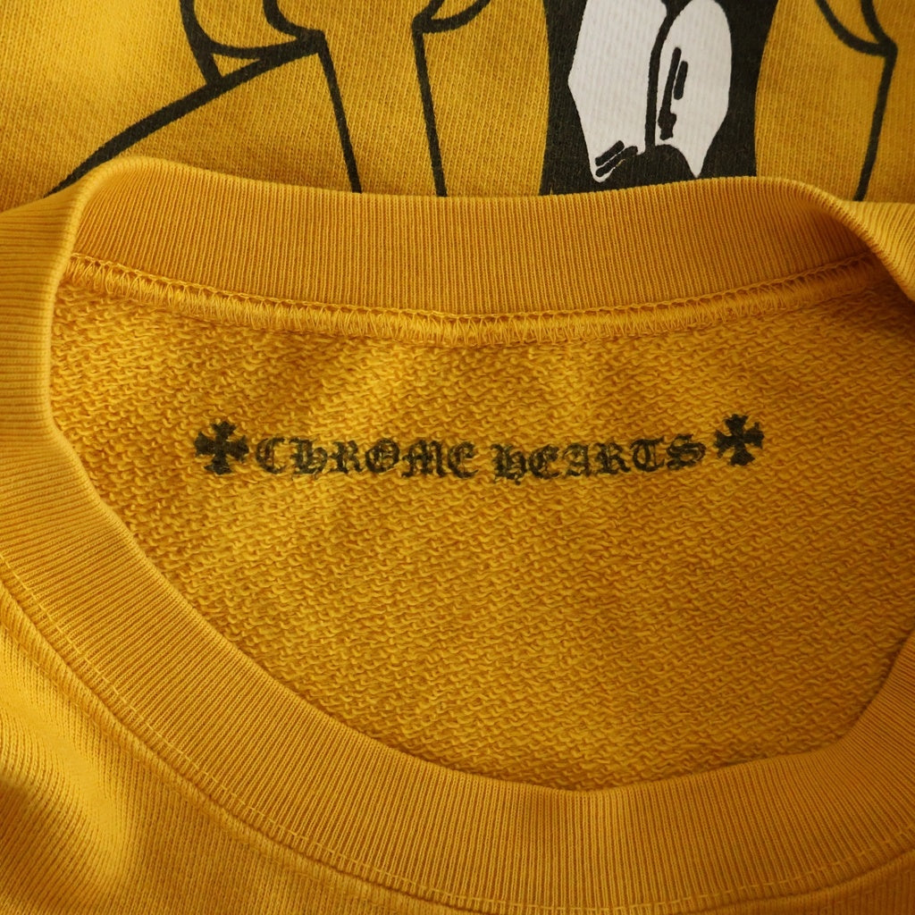 CHROME HEARTS(クロムハーツ) PPO mustard SWTSHRT MATTY BOYバックプリントスウェット