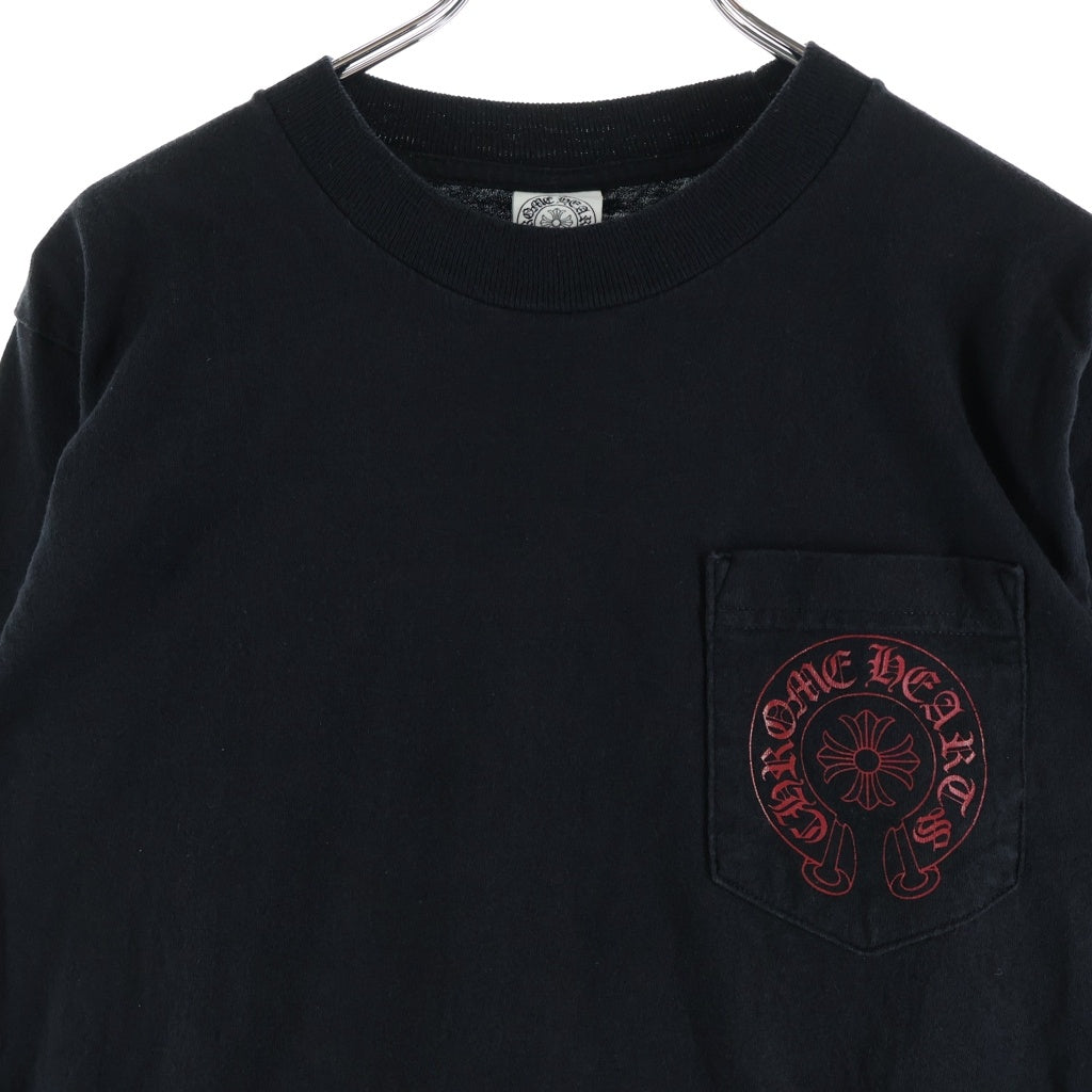 CHROME HEARTS(クロムハーツ) OLD FLORAL L/S オールド バックホースシューフローラルプリント 長袖Tシャツ