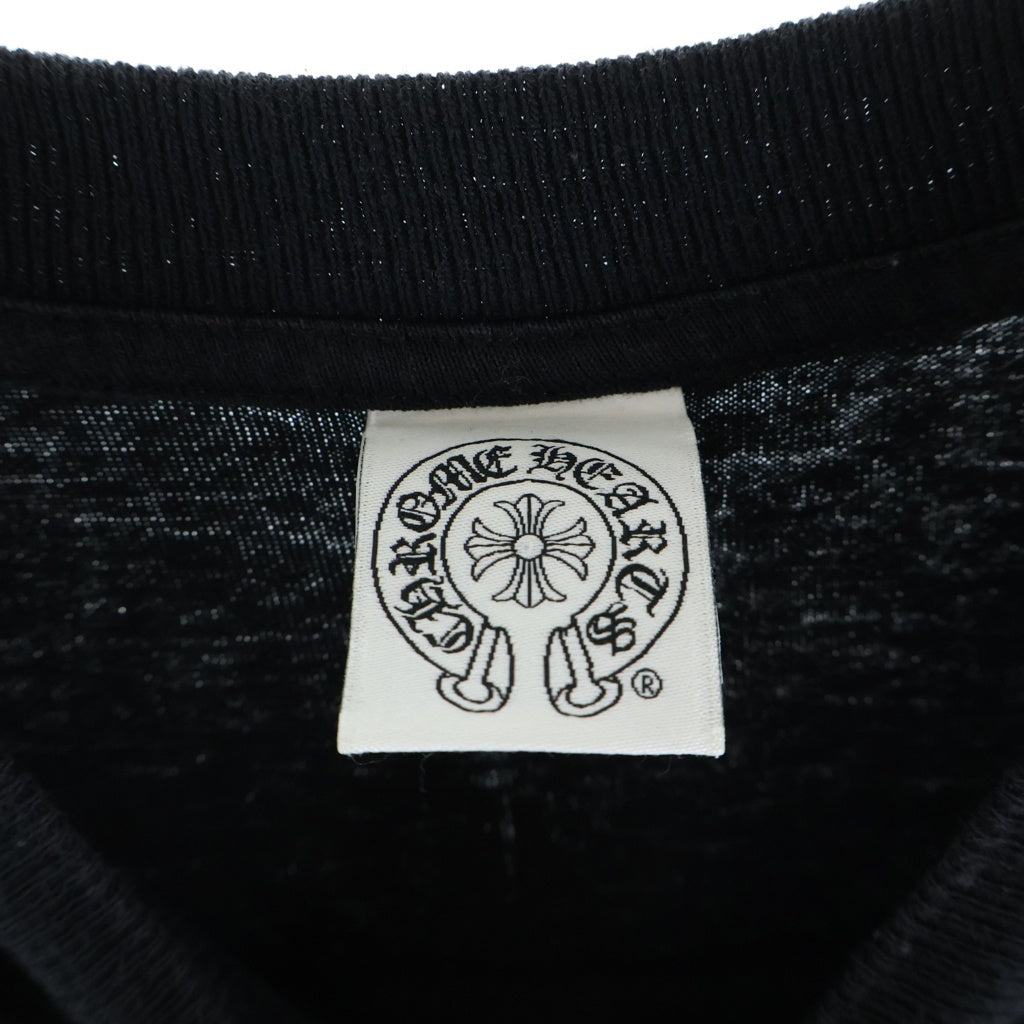CHROME HEARTS(クロムハーツ) OLD FLORAL L/S オールド バックホースシューフローラルプリント 長袖Tシャツ