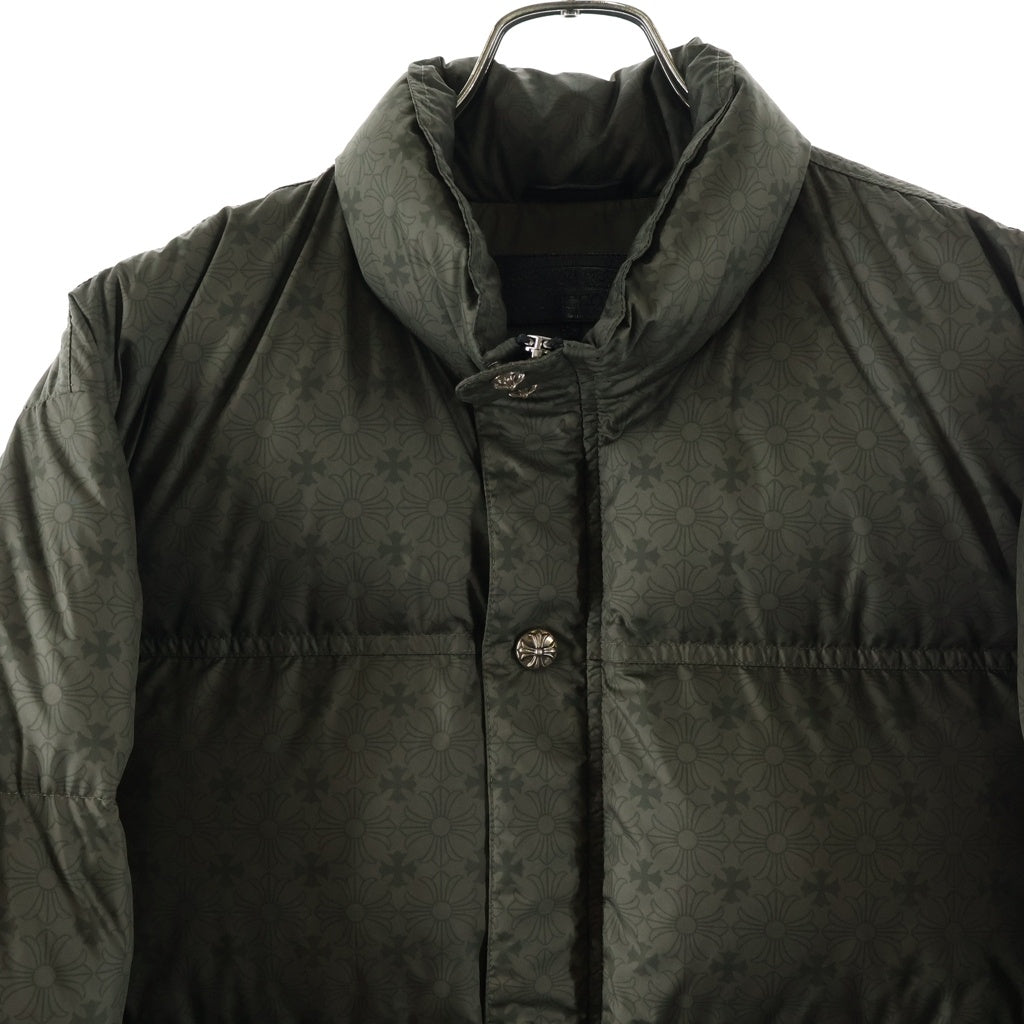 CHROME HEARTS(クロムハーツ) STIFF V2 FBRC スティッフ CHプラス総柄クロスボールボタンダウンジャケット カーキ