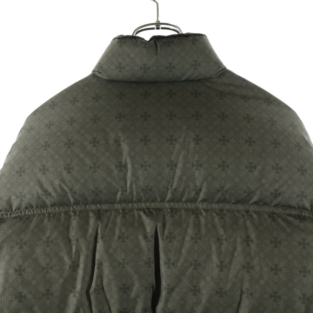 CHROME HEARTS(クロムハーツ) STIFF V2 FBRC スティッフ CHプラス総柄クロスボールボタンダウンジャケット カーキ